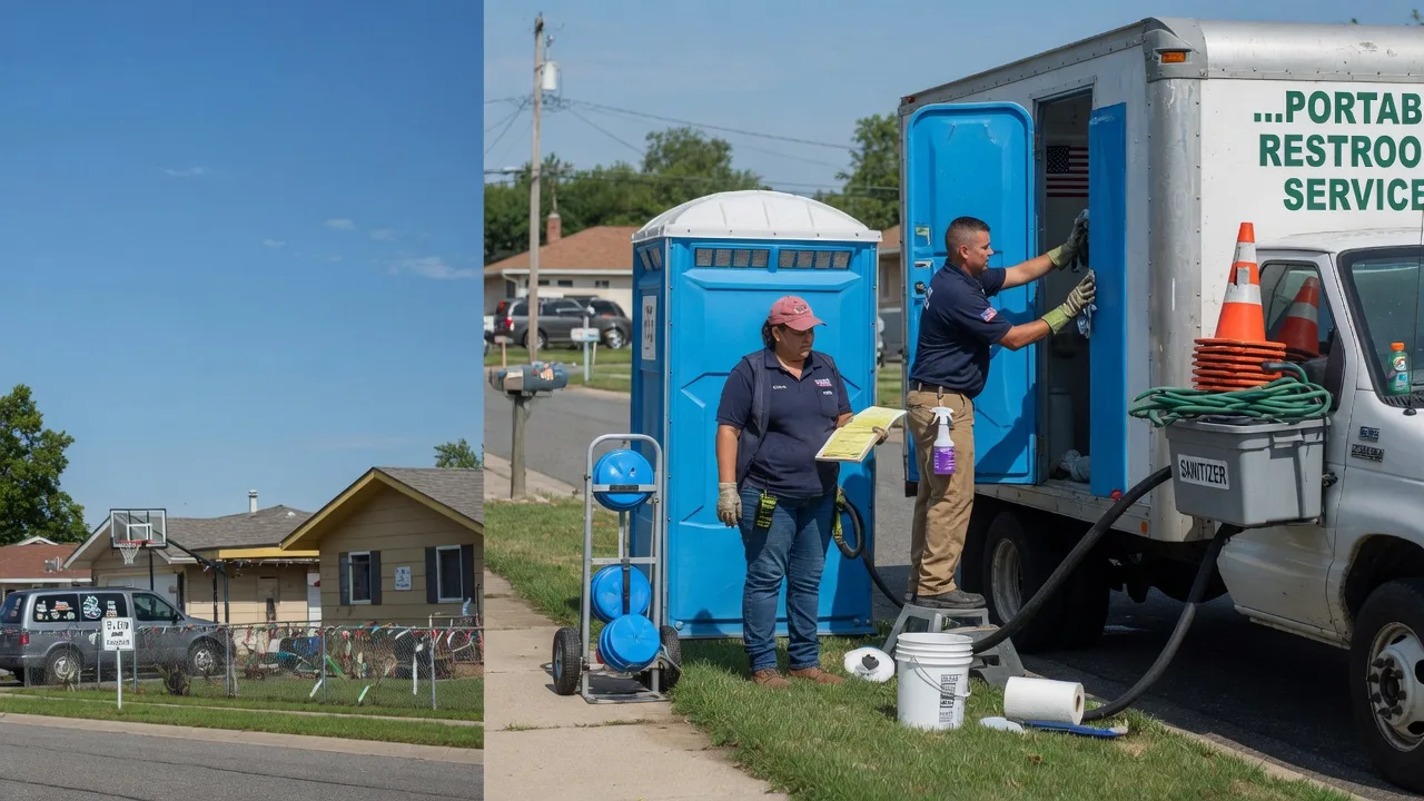 Portable Toilet Rental in Portage Des Sioux, MO near me